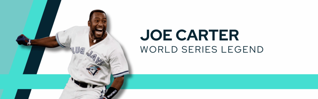 How to Book Joe Carter | Toronto Blue Jays World Series Legend