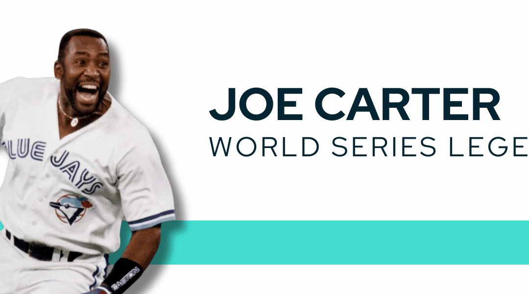 How to Book Joe Carter | Toronto Blue Jays World Series Legend